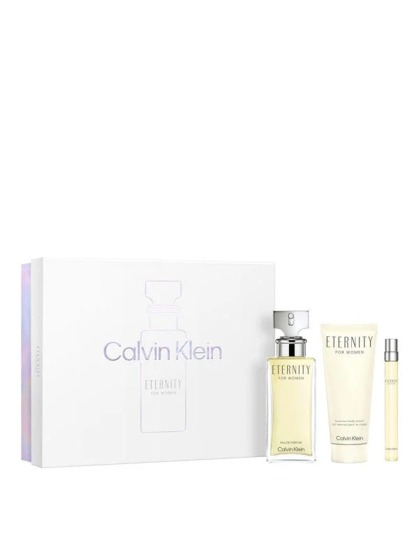 Calvin Klein Set Eternity Edp 100 ml Corpo 100 ml Mini 10 ml@