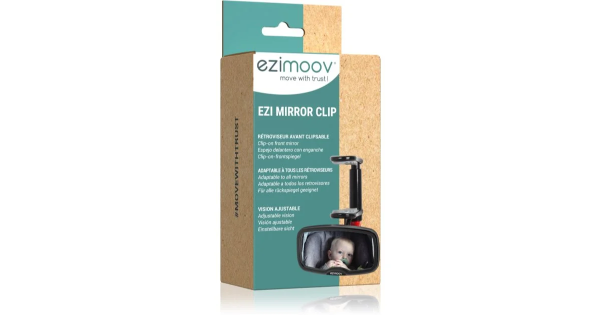 Ezimoov EZI Mirror Clip specchietto per automobili 12,7 cm x 6,3 cm
