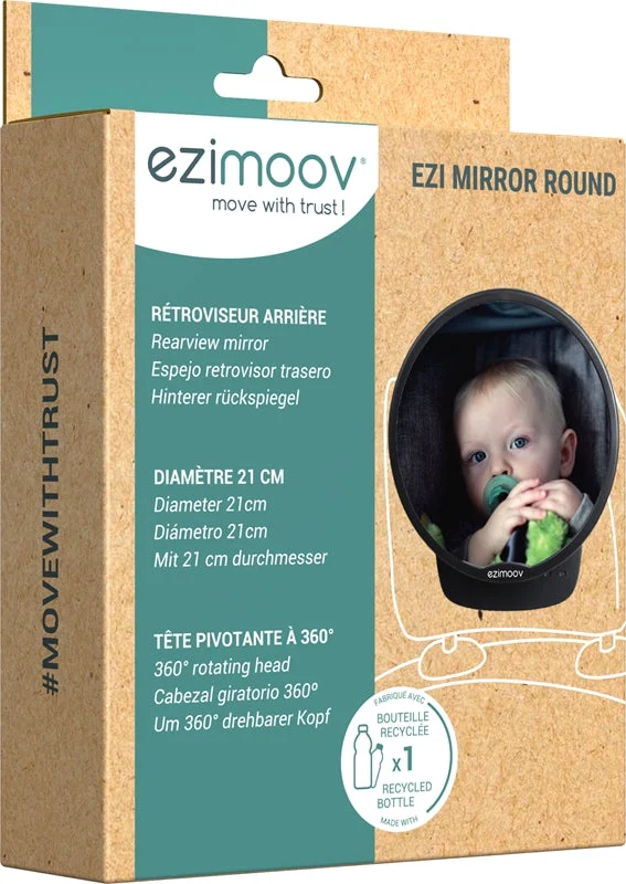 Ezimoov EZI MIRROR ROUND Eco friendly specchietto per automobili 19 cm