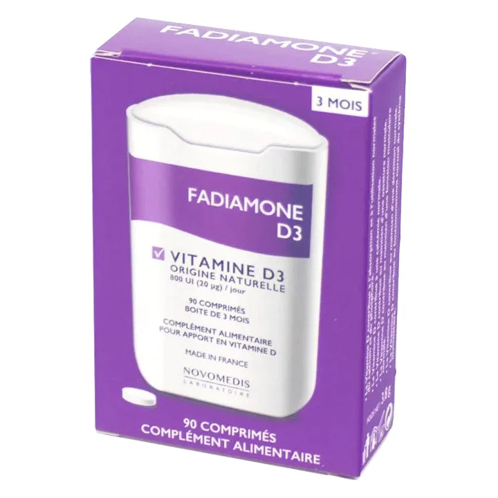 Fadiamone D3 Vitamina D3 90 compresse