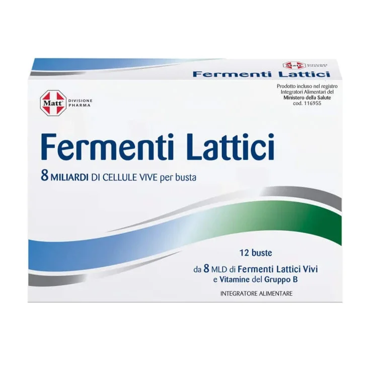 A&d spa gruppo alimentare diet Matt® Pharma Fermenti Lattici A&D 12 Buste