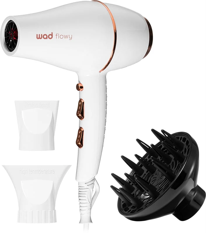 Wad Flowy Secador phon per capelli bianco