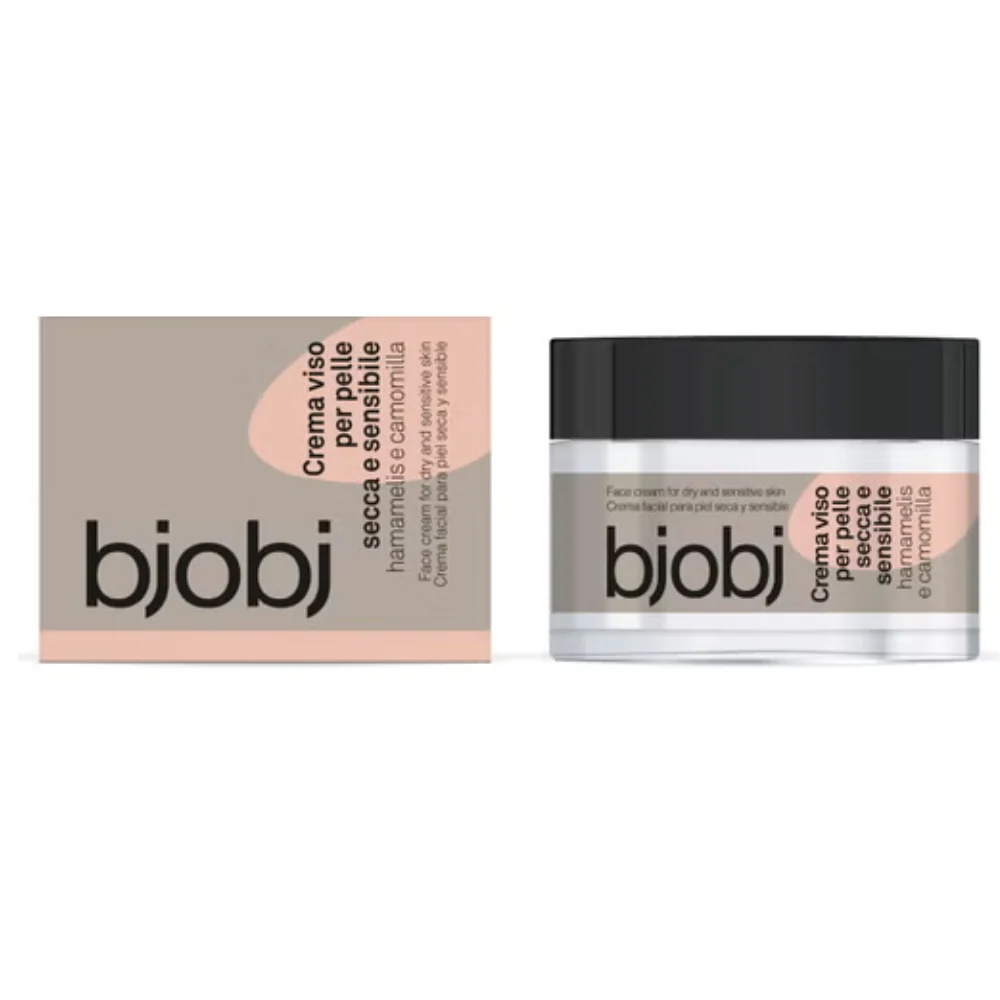 Bjobj Crema Viso Amamelide e Camomilla 50 ml