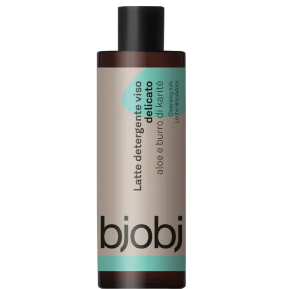 Bjobj Latte Detergente Viso Aloe & Burro di Karité 200 ml