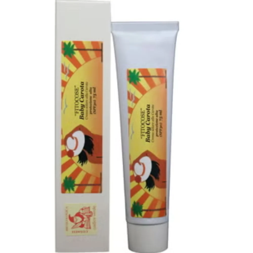 Fitocose Baby Carota Crema Solare alla Carota SPF 30 75 ml