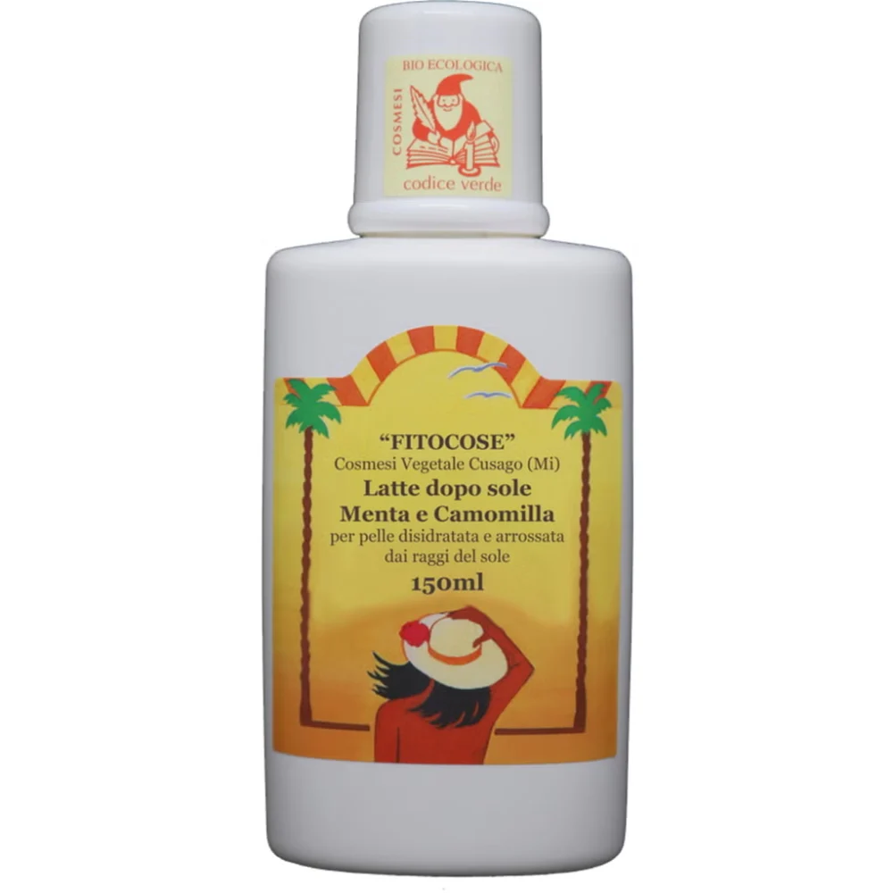 Fitocose Latte Doposole Menta e Camomilla (150 ml)