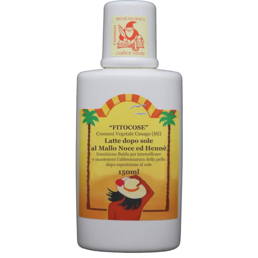 Fitocose Doposole Latte Mallo Noce ed Henné (150 ml)