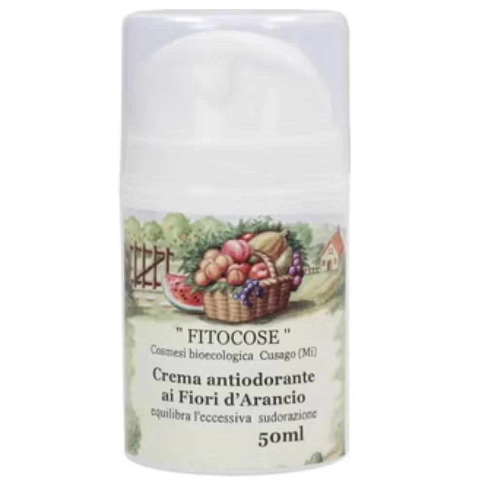 Fitocose Crema Antiodorante ai Fiori Arancio 50 ml