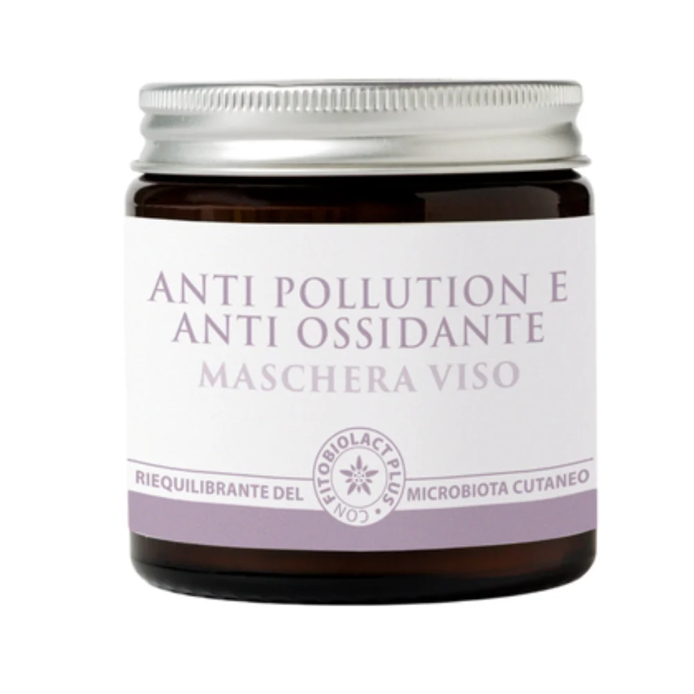 Dott.nicola farmacista Fitobiolact Plus Maschera Viso Antipollution e Antiossidante 100 ml