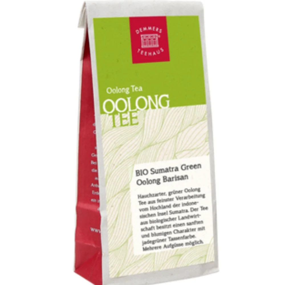 Demmers teehaus Tè Verde Bio "Sumatra Green Oolong Barisan" 100 g