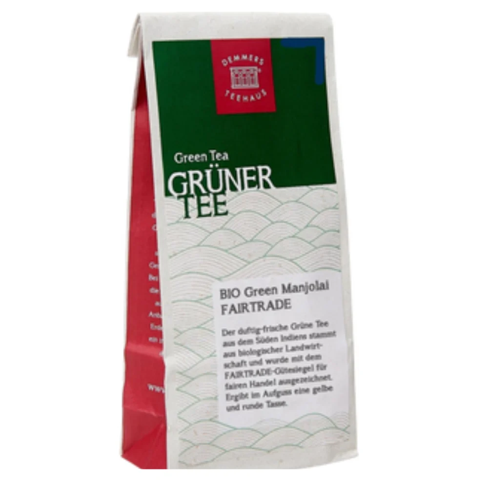 Demmers teehaus Manjolai Tè Verde Bio Fairtrade 100 g