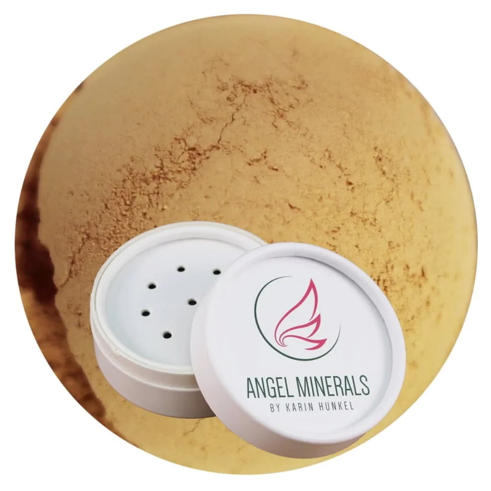 Angel minerals Vegan fondotinta minerale Y4 Warm Sand (5 g)