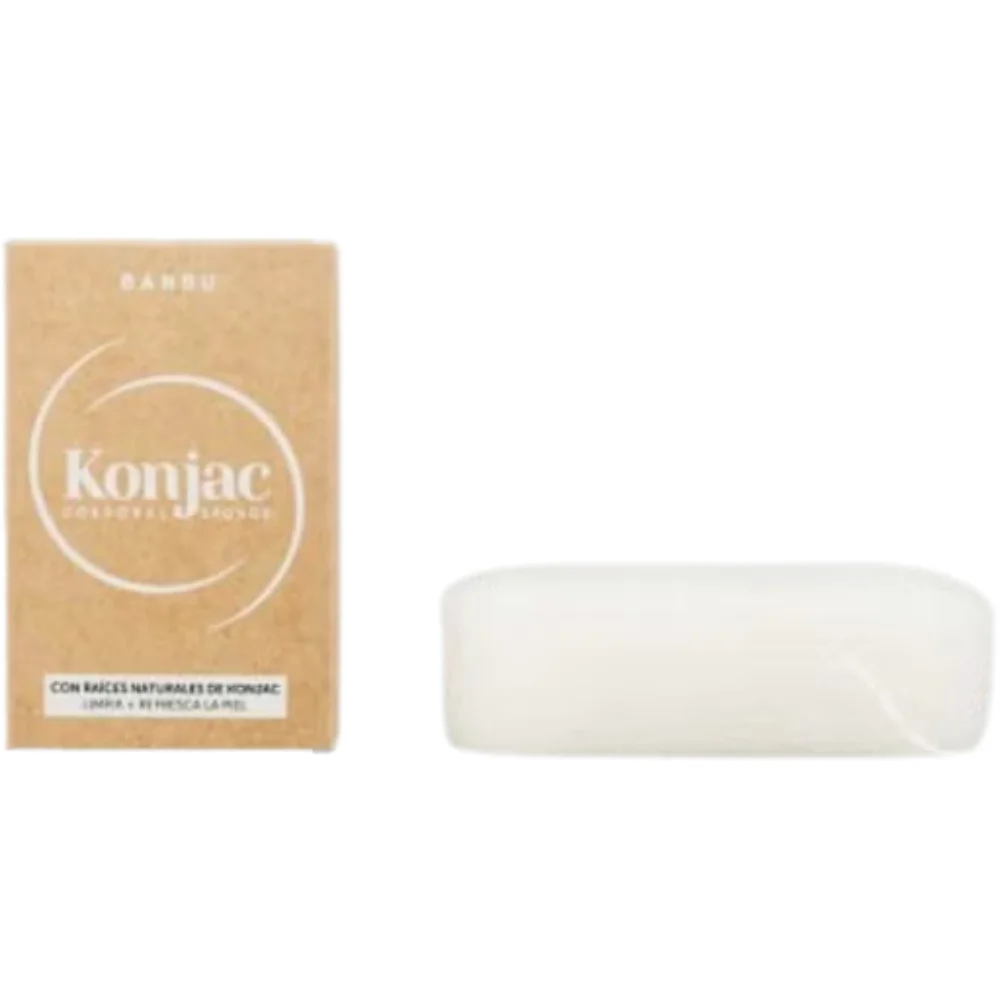 Banbu Spugna Konjac Naturale per il Corpo