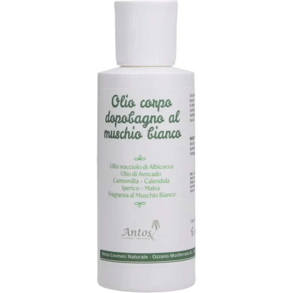 Antos Olio Corpo Dopobagno Muschio Bianco 130 ml