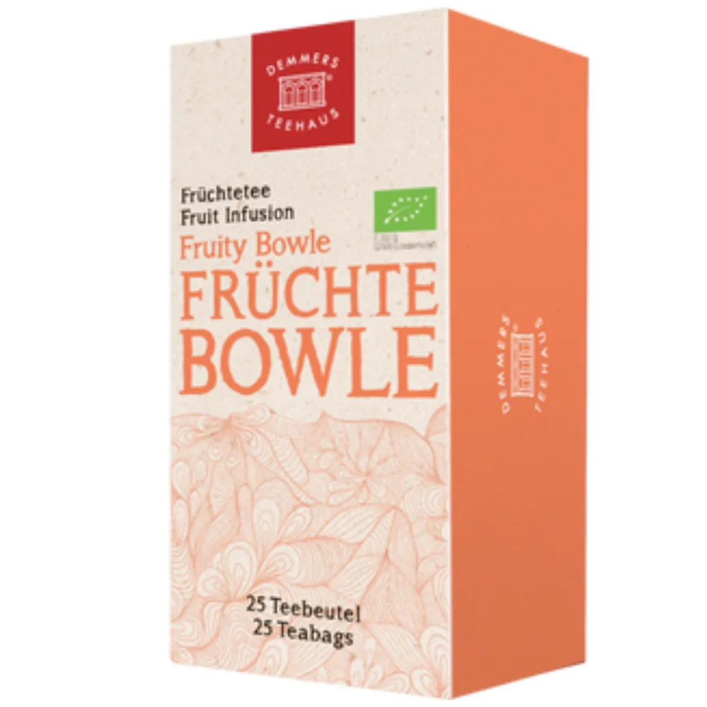 Demmers teehaus Quick-T BIO Fruity Bowle 25 bustine (6875 g)