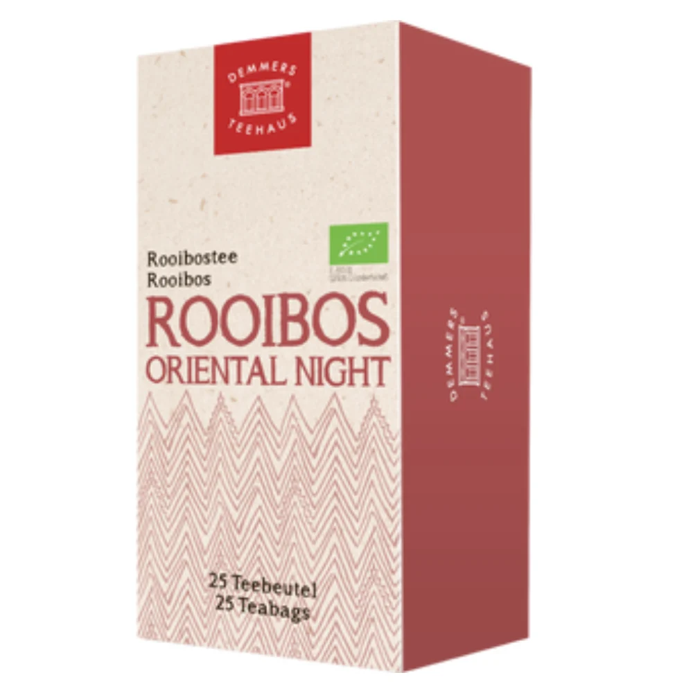 Demmers teehaus Quick-T BIO Rooibos Oriental Night 25 bustine (50 g)