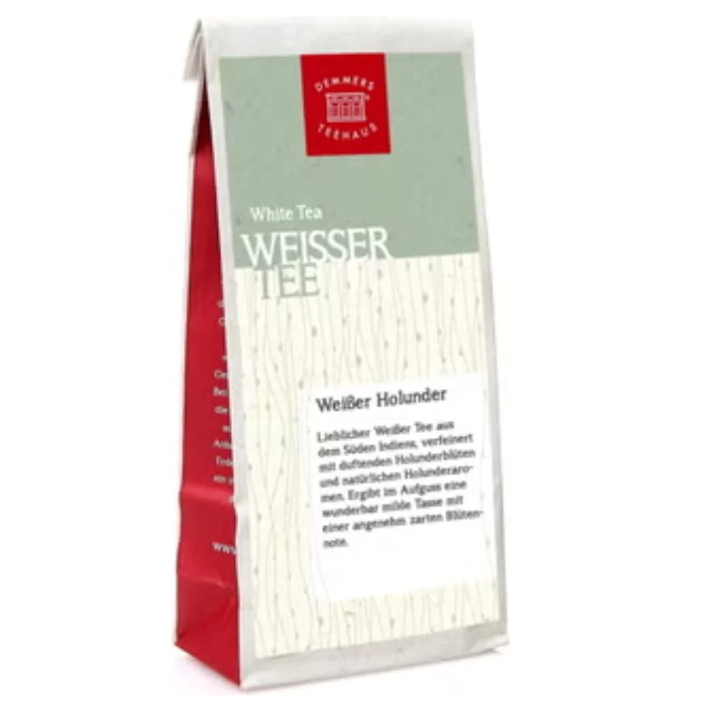 Demmers teehaus Tè bianco "Sambuco" 100 g