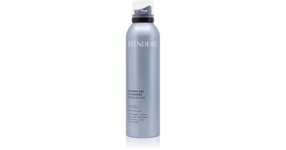 STENDERS Gel to Mousse Midnight Air doccia schiuma con texture in gel 200 ml