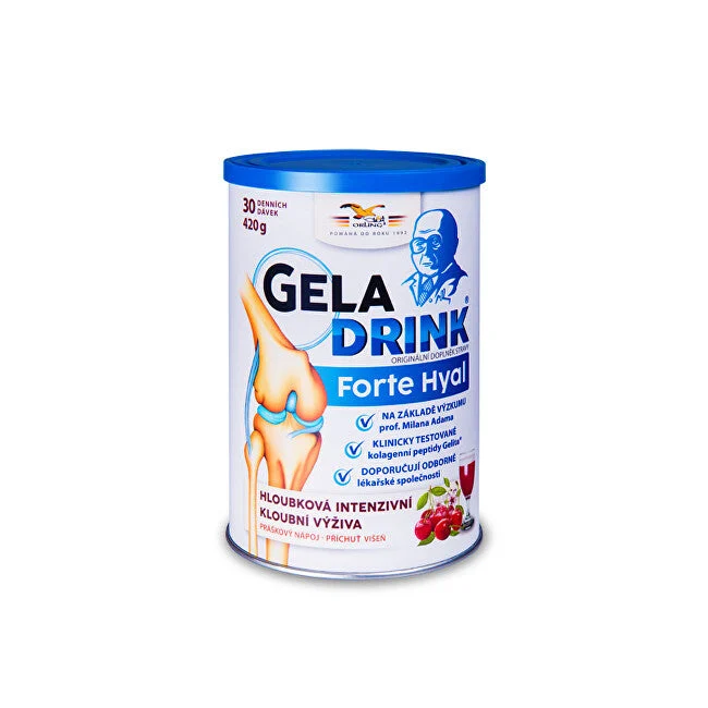 Geladrink Geladrink forte HYAL ciliegia in polvere bevanda 420 g