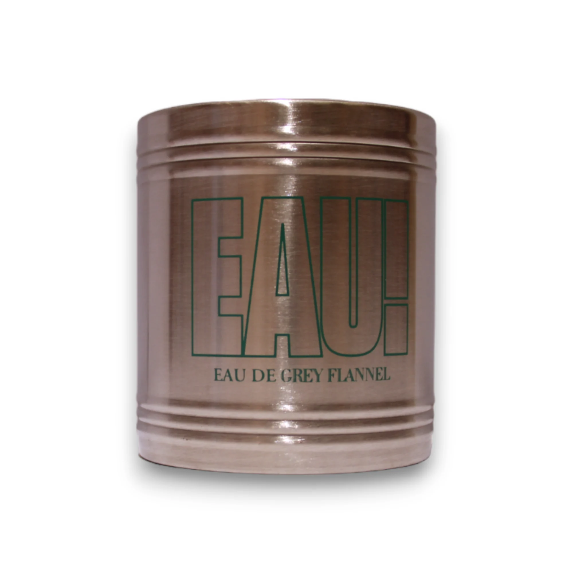 Set, Geoffrey Beene, Eau de Grey Flannel, portabicchieri in metallo, grigio, 4 pezzi