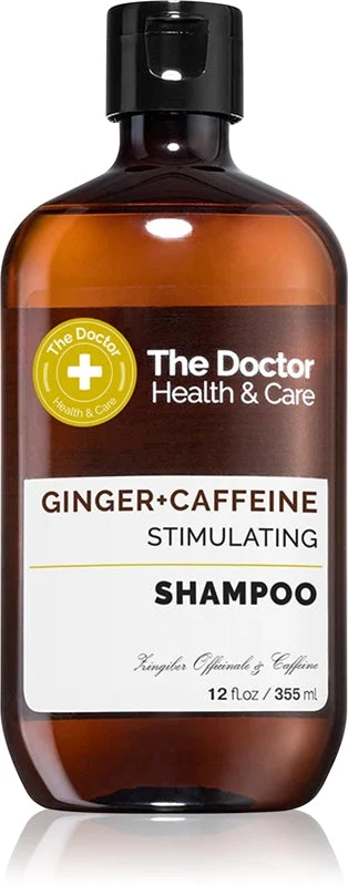 The Doctor Ginger + Caffeine Stimulating shampoo rinforzante per capelli deboli con tendenza alla caduta con caffeina 355 ml