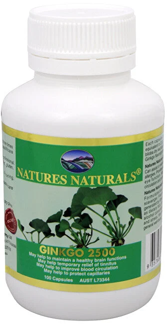 Australian remedy Ginkgo 2500 mg 100 capsule