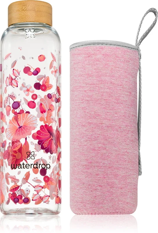 Waterdrop Glass Edition bottiglia d'acqua in vetro Relax 600 ml