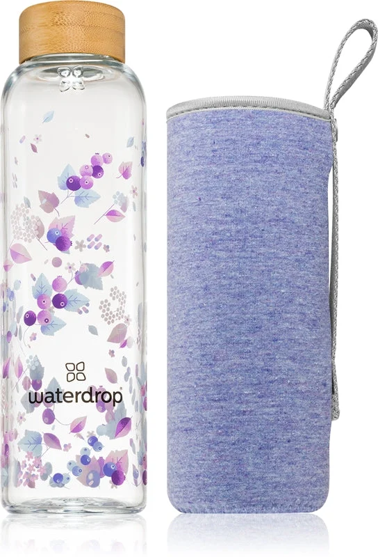 Waterdrop Glass Edition bottiglia d'acqua in vetro Boost 600 ml
