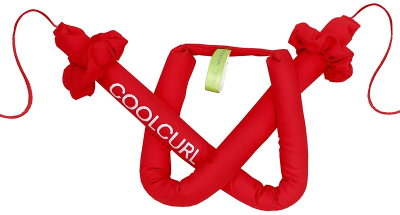 Glov Coolcurl Heatless Tool Accessori Per Capelli Per Modellare I Ricci Colore Rosso