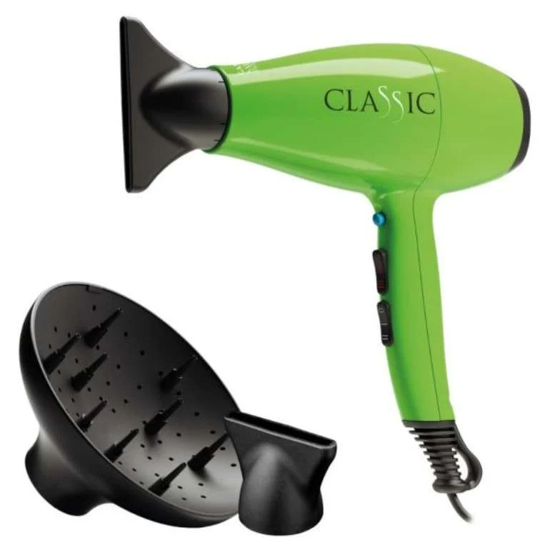 PHON CLASSIC VERDE 2200 WATT CON DUE BOCCHETTE E DIFFUSORE