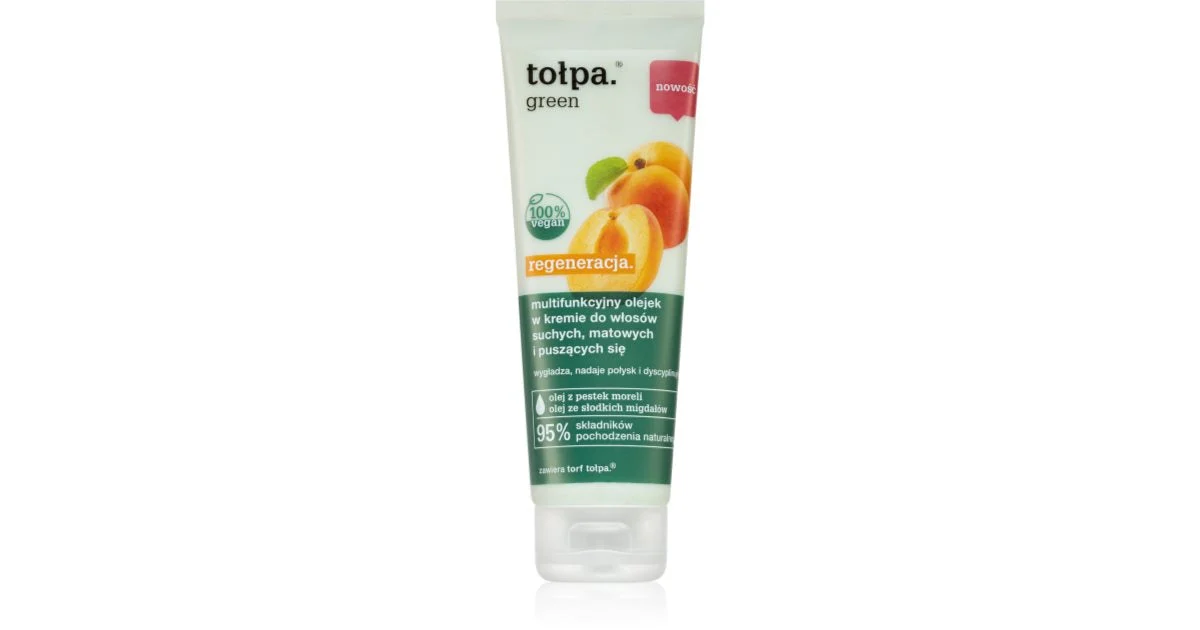 Tołpa Green olio rigenerante per capelli idratante e nutriente in crema 125 ml