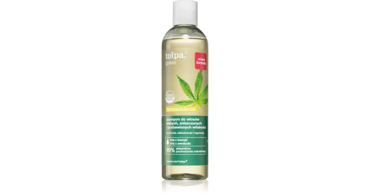 Tołpa Green shampoo rinforzante per capelli deboli e danneggiati 300 ml