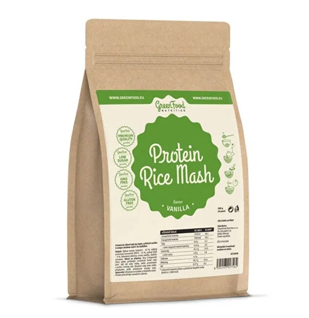 Greenfood Porridge Di Riso Proteico Alla Vaniglia 500 G