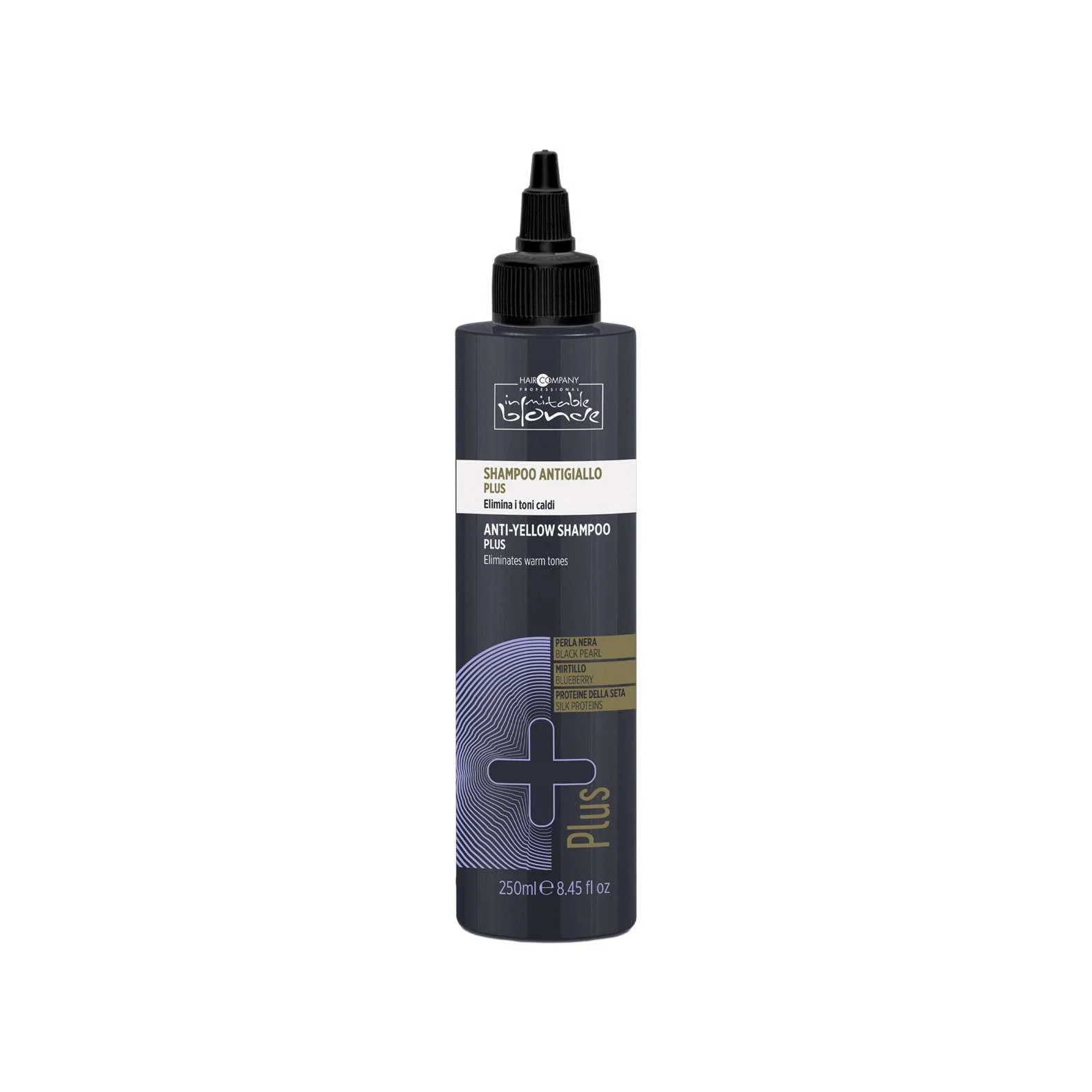 INIMITABLE BLONDE ANTI-YELLOW SHAMPOO PLUS – SHAMPOO ANTIGIALLO PLUS 250 ML.