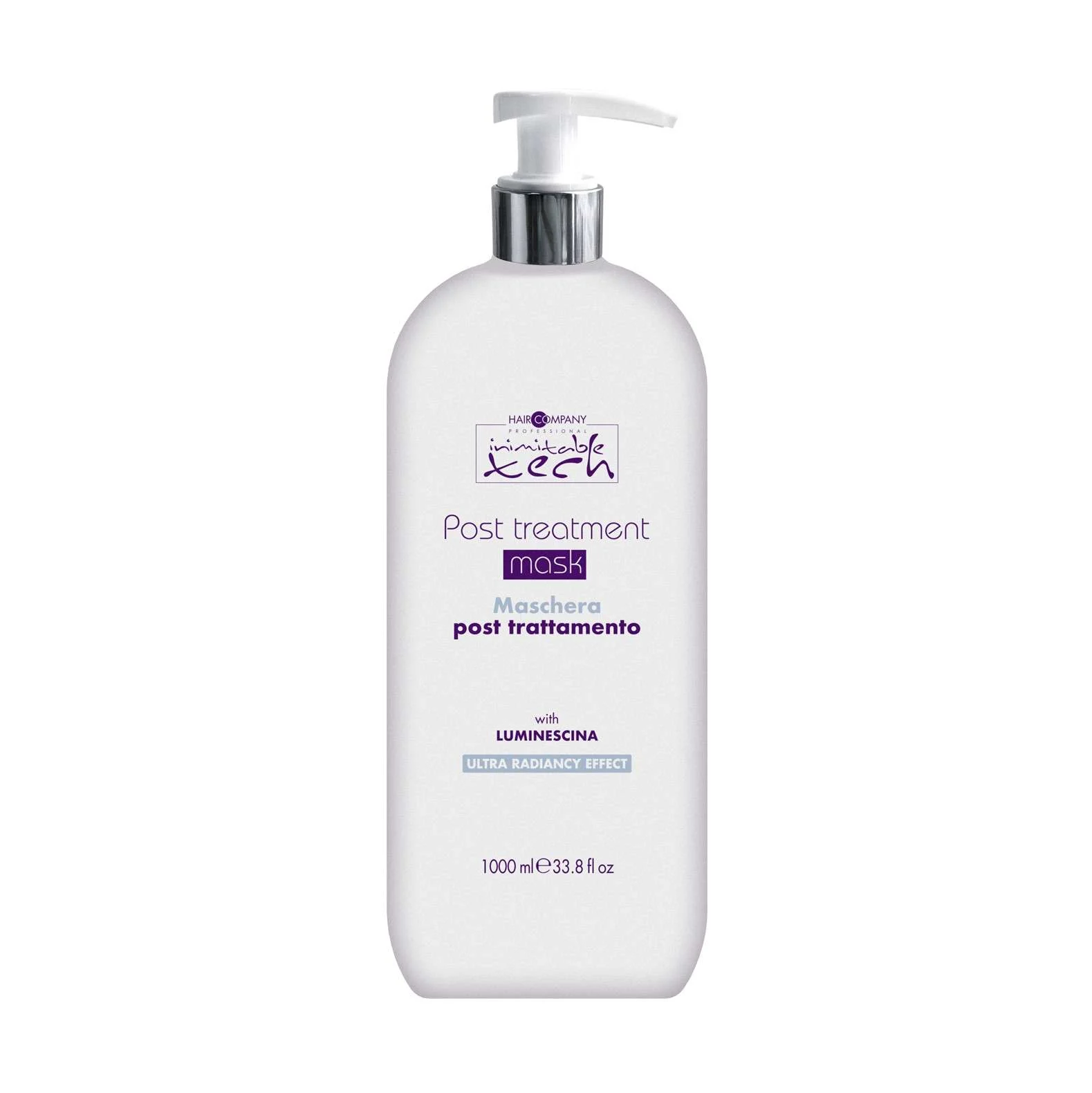 INIMITABLE TECH POST TREATMENT MASK – MASCHERA POST TRATTAMENTO 1000 ML.