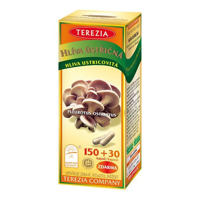 Terezia company Fungo ostrica 150 capsule + 30 capsule GRATIS