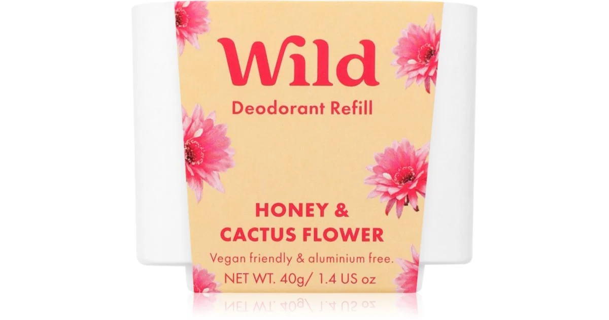 Wild Honey & Cactus Flower deodorante solido ricarica 40 g
