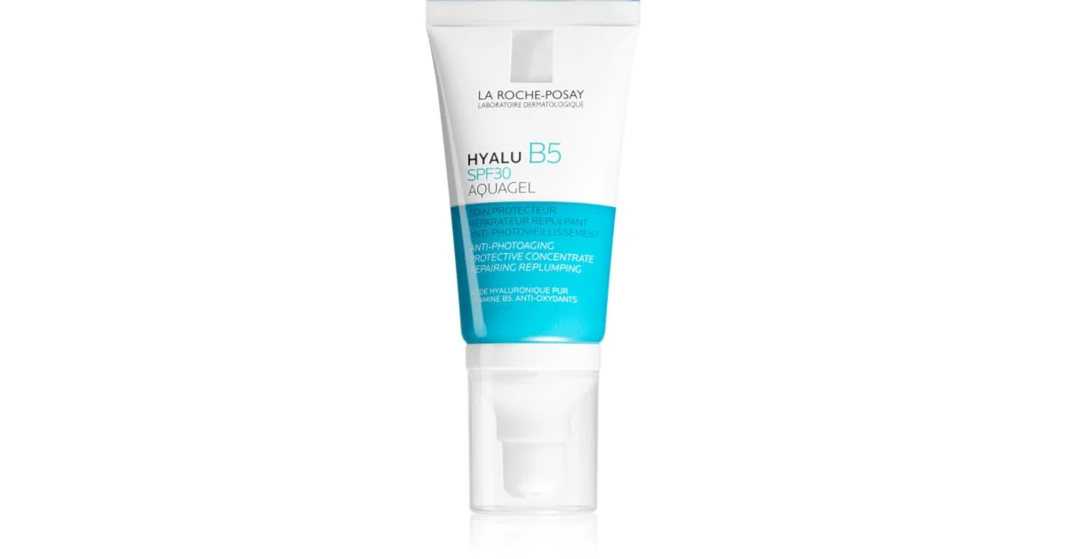 La Roche Posay Gel viso idratante SPF 30 Hyalu B5 Aqua gel (Concentrato Protettivo) 50 ml