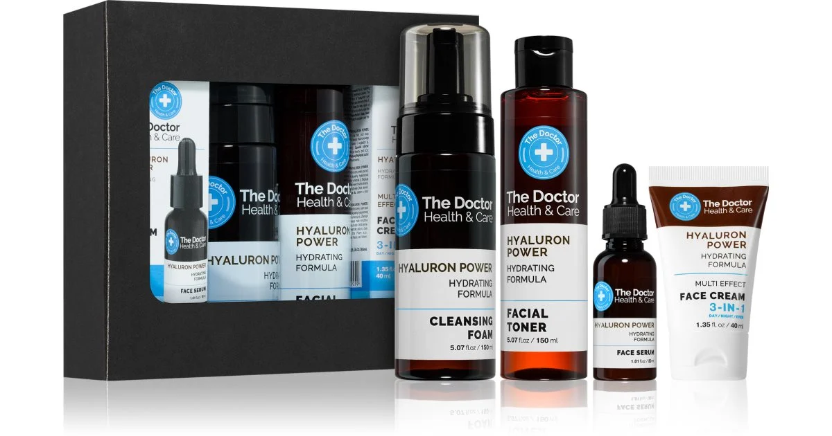 The Doctor Hyaluron Power Set confezione regalo per una pelle perfetta 4 pezzi