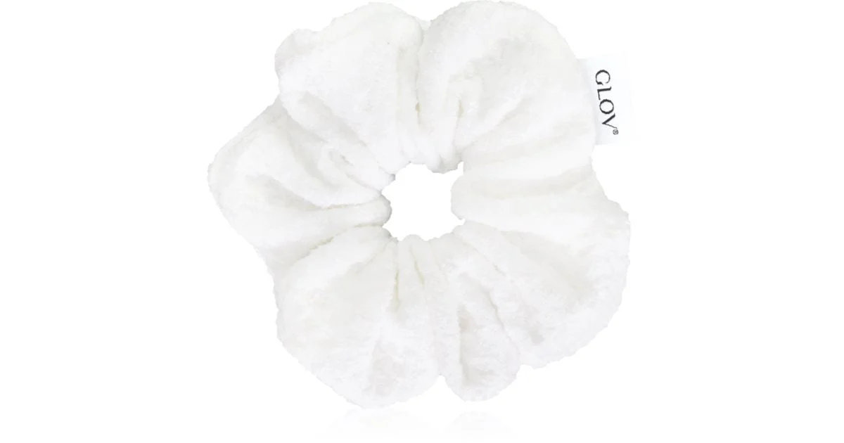 GLOV HydroWeave Scrunchie elastico per capelli avorio