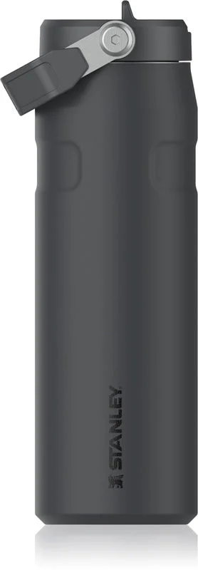 Stanley IceFlow™ Flip Straw 2.0 Bottle bottiglia in acciaio inox per l’acqua nero 2.0 710 ml