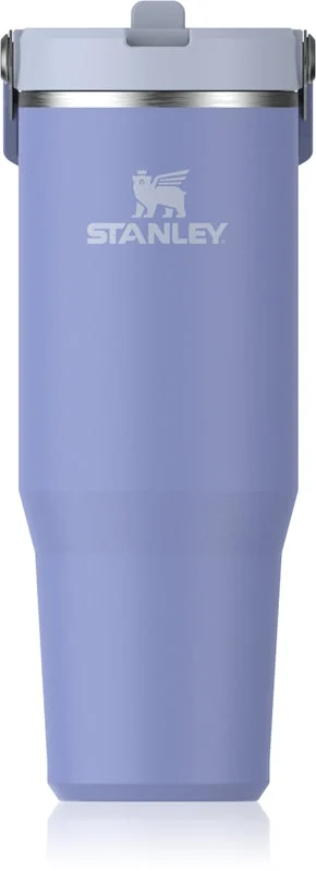 Stanley IceFlow™ Flip Straw Bicchiere termico bottiglia in acciaio inox per l’acqua Hydrangea 890 ml