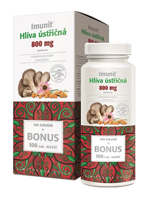 Simply you Immunità Ostrica 800 mg di olio di olivello spinoso ed Echinacea 100 capsule + 100 capsule Gratis