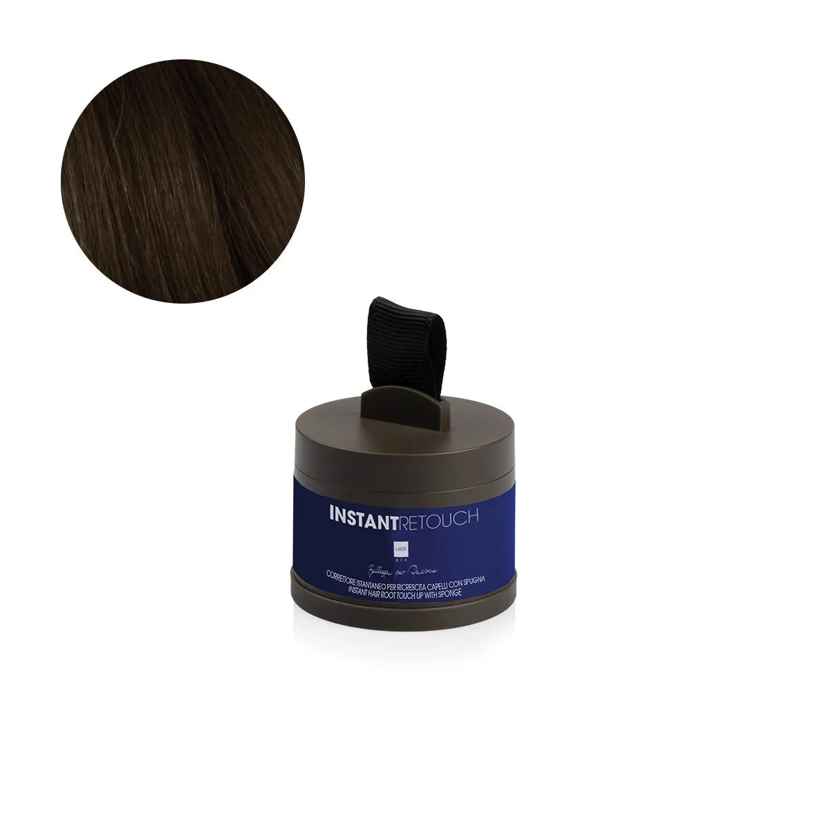 Labor Pro Instant Retouch - Ombretto per ricrescita capelli naturale Castano