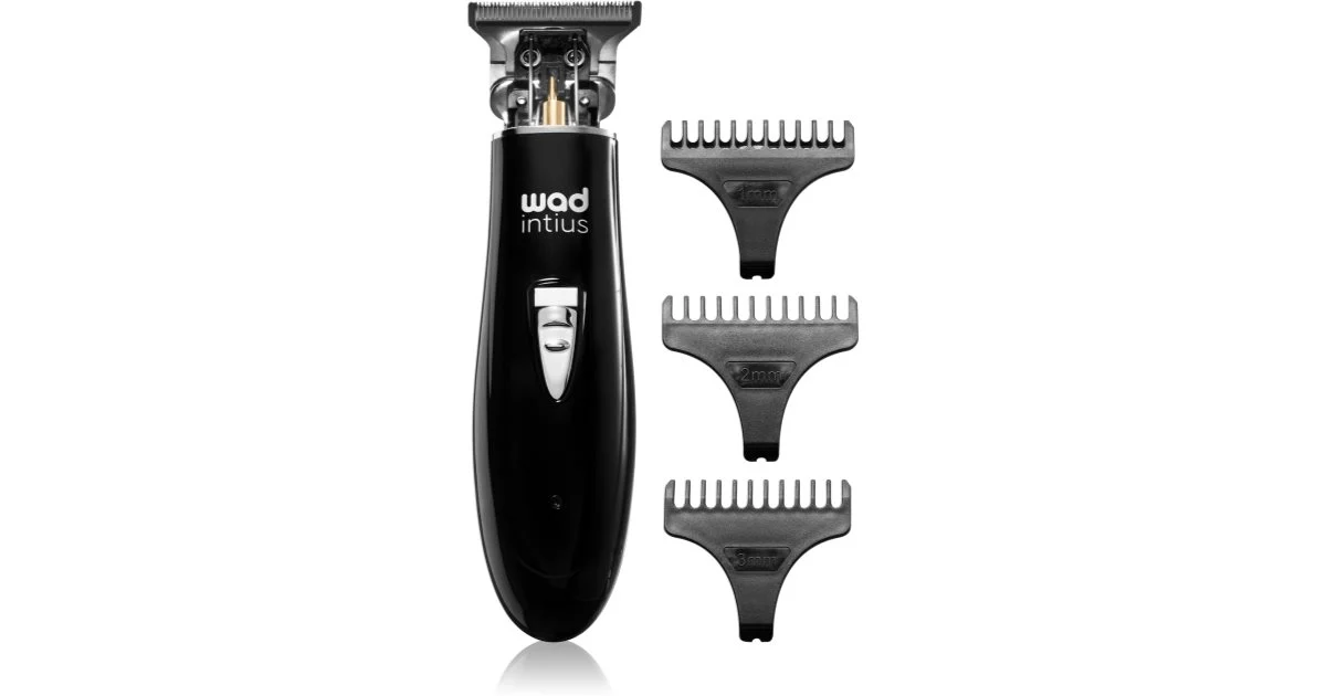 Wad Intius Nero-Silver trimmer per capelli e barba