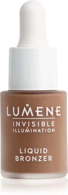 Lumene Invisible Illumination Instant Glow bronzer liquido colore Deep Glow 15 ml