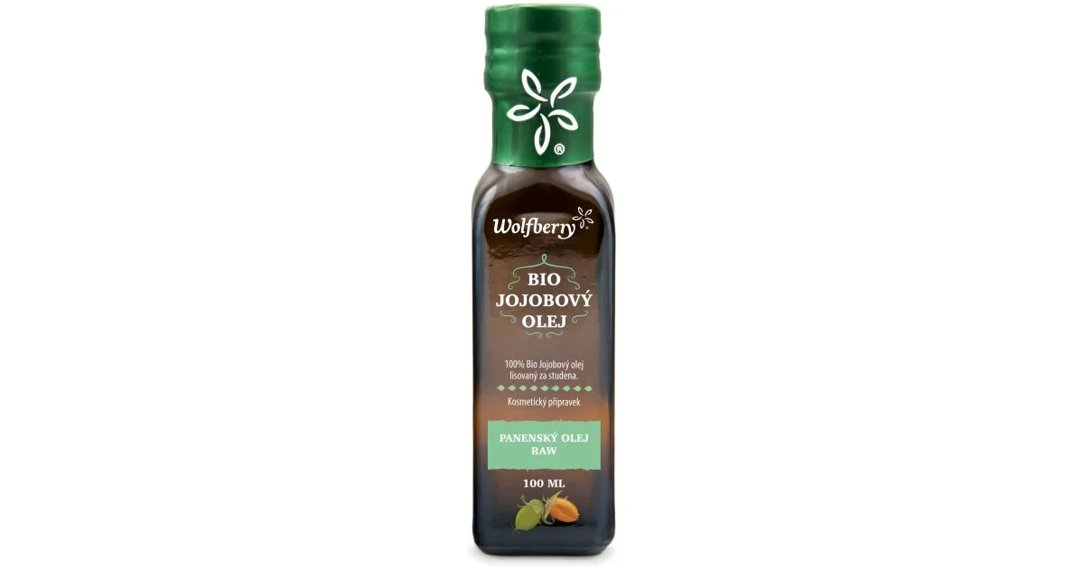 Wolfberry Organic olio di jojoba bio per viso, corpo e capelli 100 ml