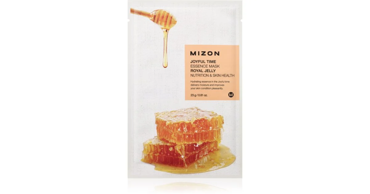 Mizon Joyful Time Royal Jelly maschera in tessuto altamente idratante e nutriente 23 g