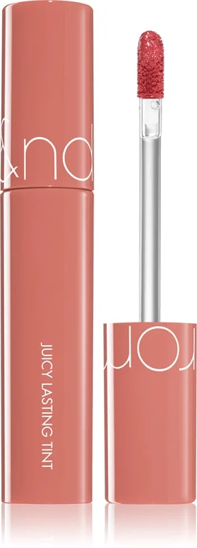 rom&nd Juicy Lasting lucidalabbra altamente pigmentato colore 10 Nudy Peanut 5,5 g