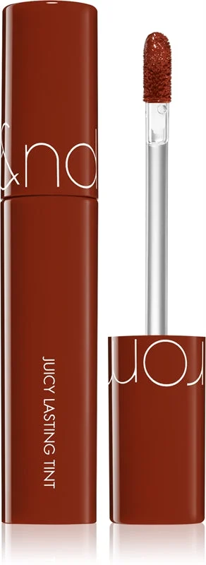rom&nd Juicy Lasting lucidalabbra altamente pigmentato colore #20 Dark Coconut 5,5 g